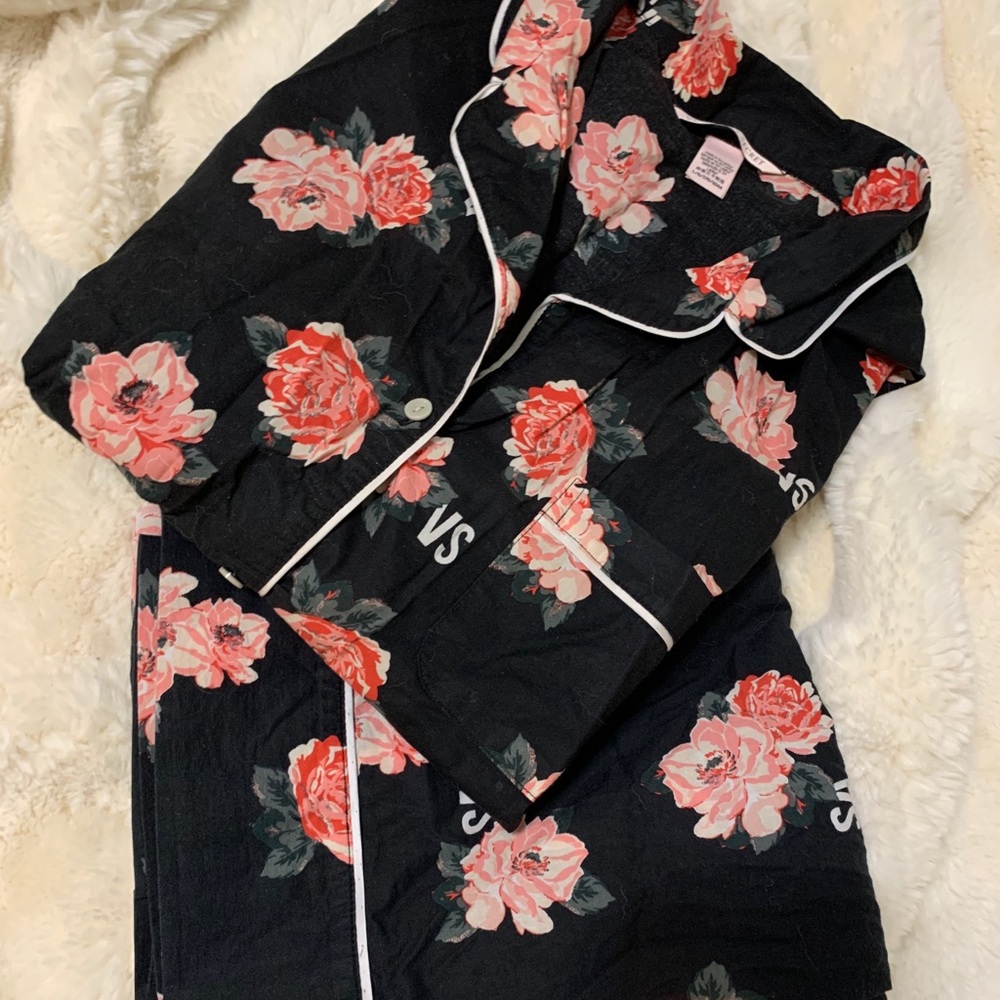 Victoria's Secret Floral Pajama Set